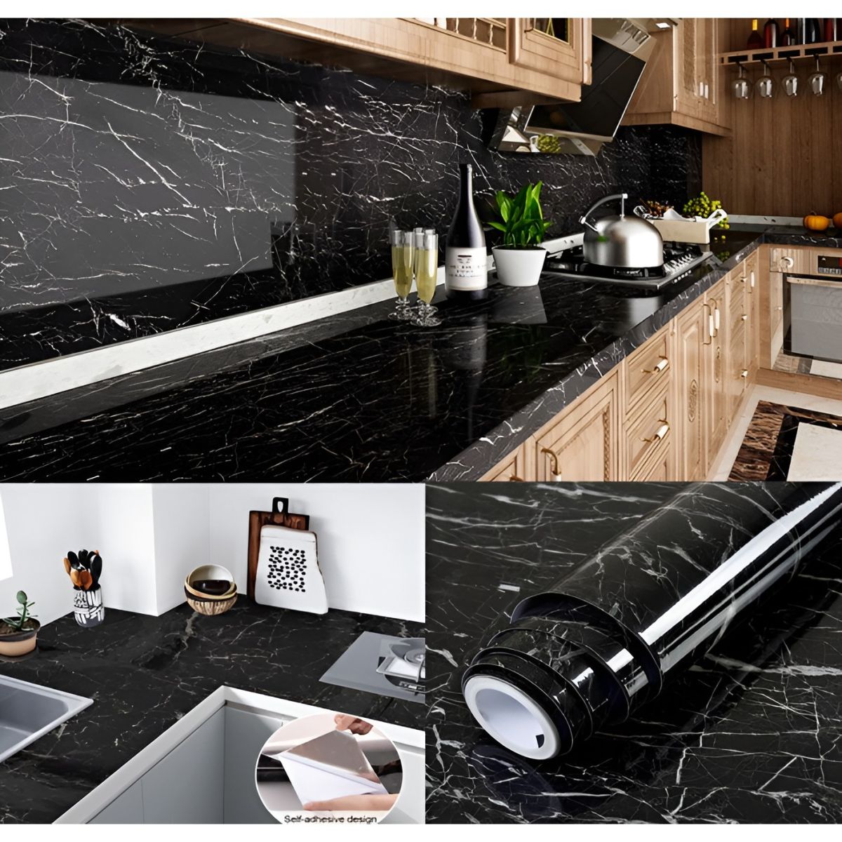 Tapet Autoadeziv Tip Marmura