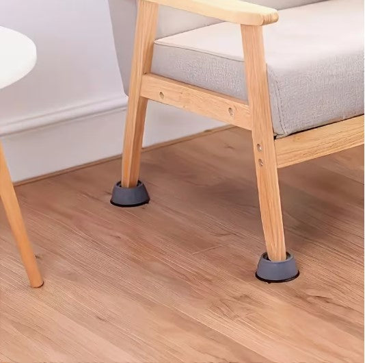 Un set de patru paduri mari cu absorbție a șocurilor