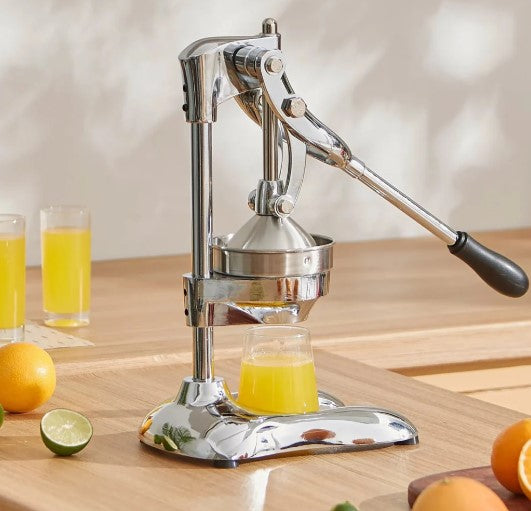 Storcător Manual Profesional de Fructe și Citrice din Oțel Inoxidabil și Zinc