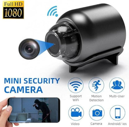 OFERTĂ 1+1 – Mini Cameră Spion X5, WiFi, 1080p, Night Vision