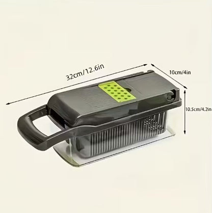 Tocător Multifuncțional 16-în-1 pentru Alimente – Rapid, Practic, Eficient în Bucătărie